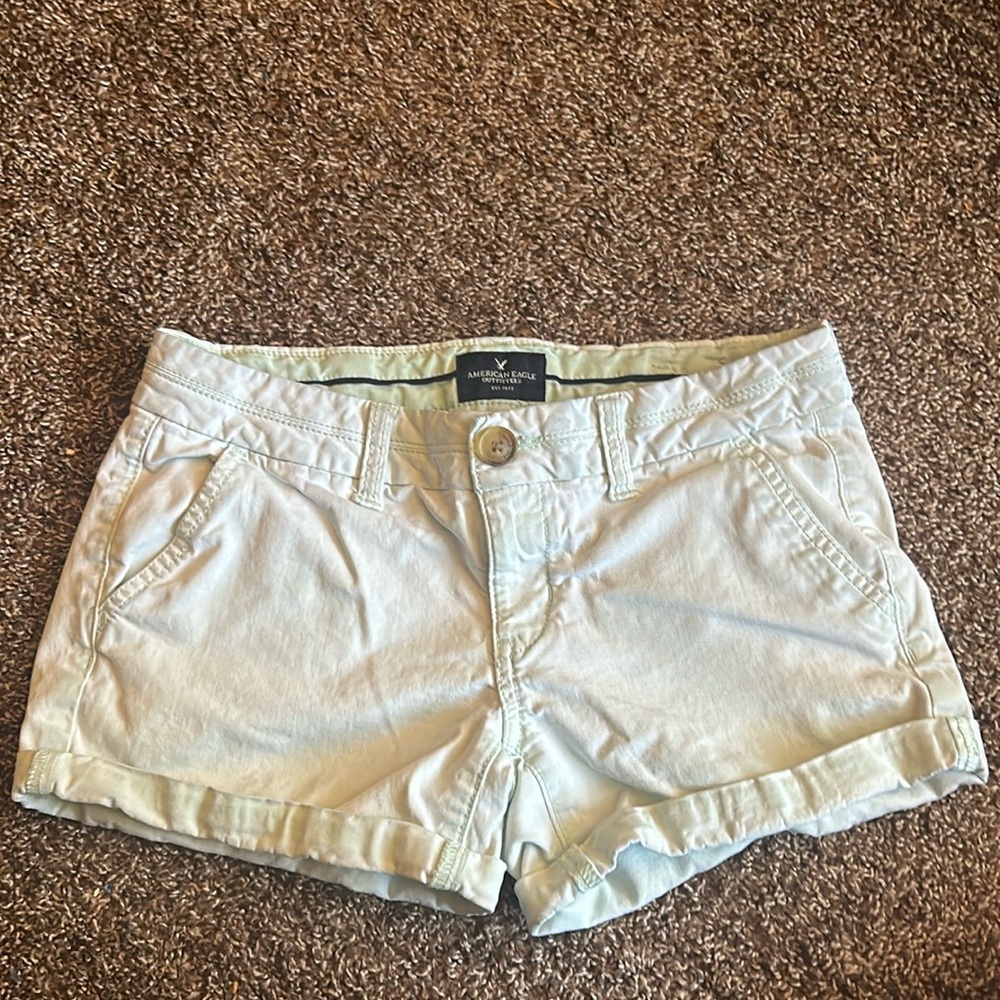 American Eagle Stretch Midi Shorts size 0